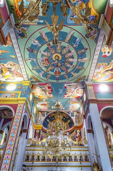 St Theodore's Church roof, Magoulades, Corfu, Greece - Limited Edition of 20 thumb