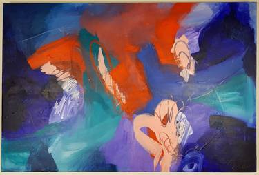 Print of Abstract Expressionism Aerial Paintings by Rochelle Weber