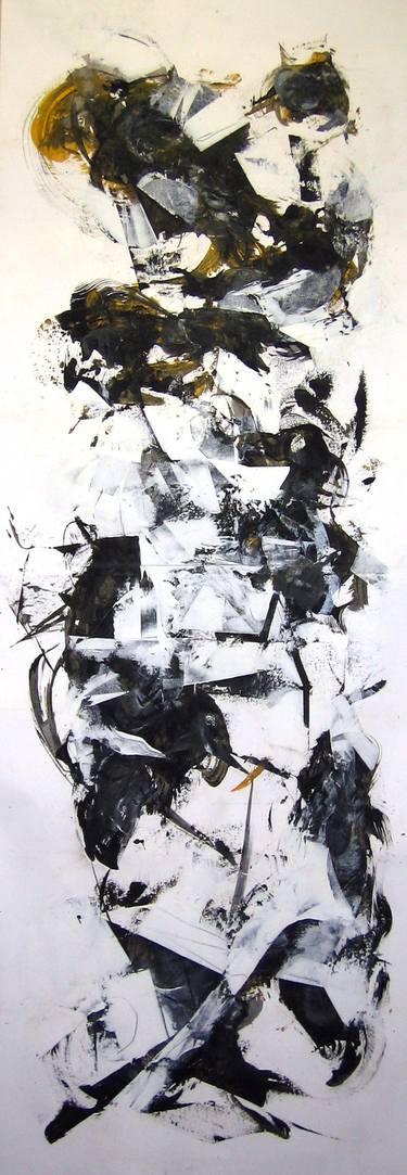 Original Abstract Expressionism Abstract Paintings by Kiara Souganidou