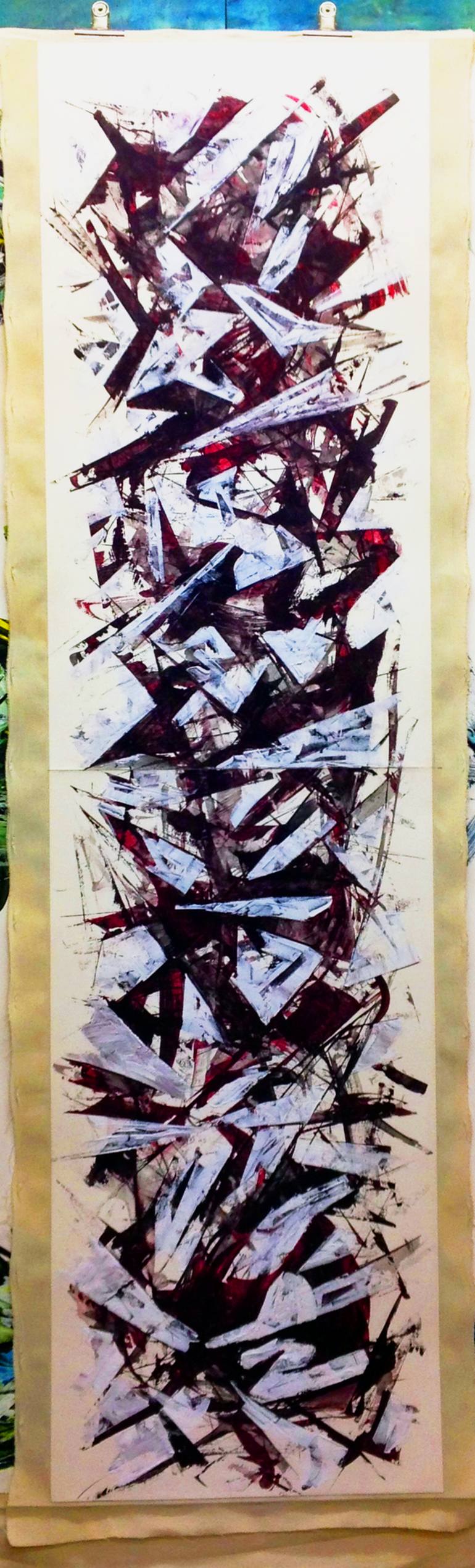 Original Abstract Painting by Kiara Souganidou