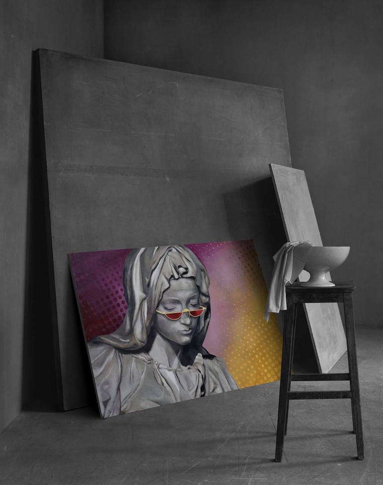 Original Figurative Other Painting by Marina Merz