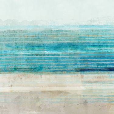 Print of Abstract Beach Paintings by flora kouta