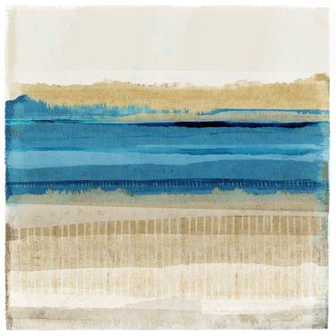 Print of Abstract Expressionism Beach Paintings by flora kouta