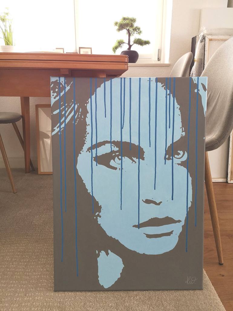 Original Figurative Women Painting by Kevin Wilczewski