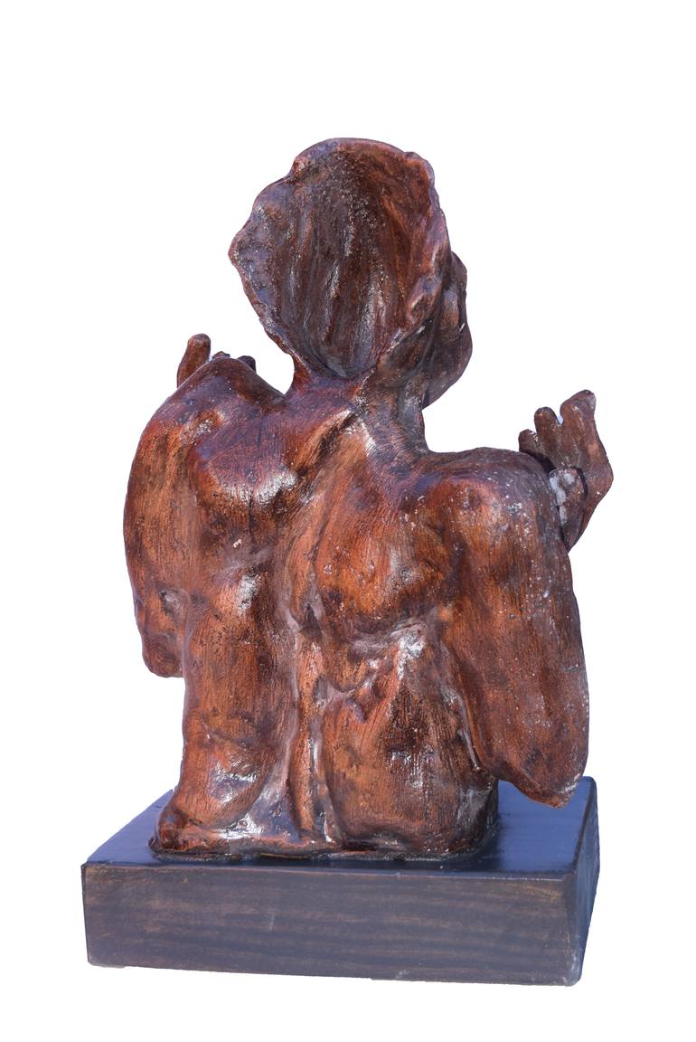 Original Figurative People Sculpture by Ana Paula Luna