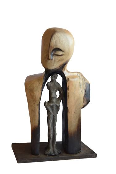 Original Figurative People Sculpture by Ana Paula Luna