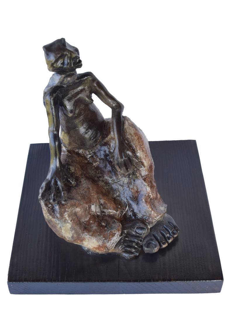 Original Figurative People Sculpture by Ana Paula Luna