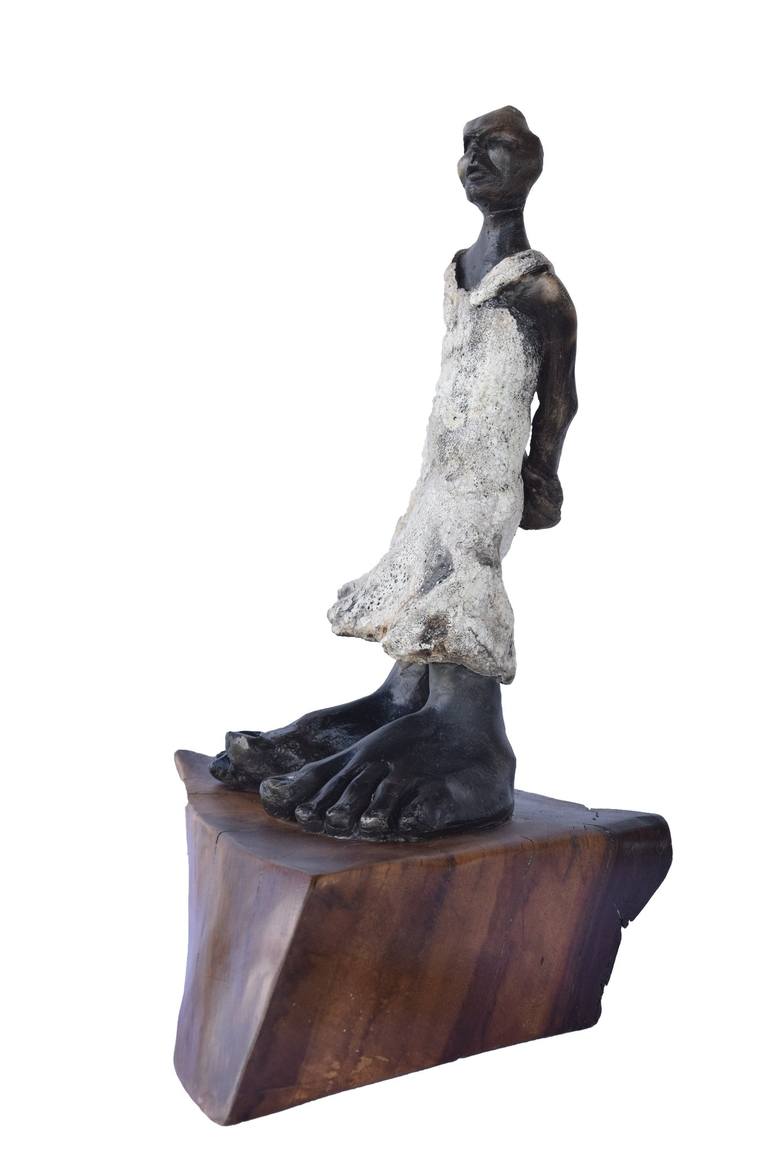 Original Fine Art People Sculpture by Ana Paula Luna