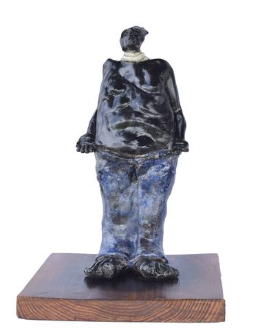 Original Figurative People Sculpture by Ana Paula Luna