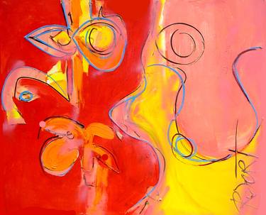 Original Expressionism Abstract Paintings by Robert Pennekamp