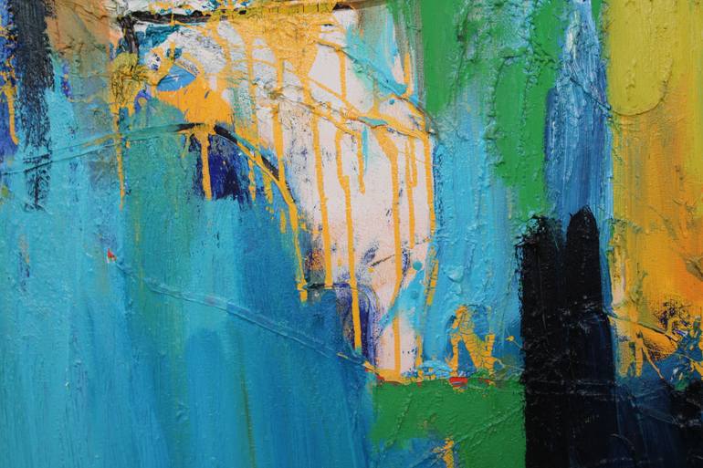 Original Abstract Expressionism Abstract Painting by Robert Pennekamp