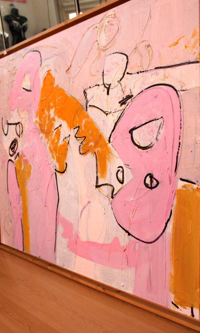 Original Abstract Fantasy Painting by Robert Pennekamp