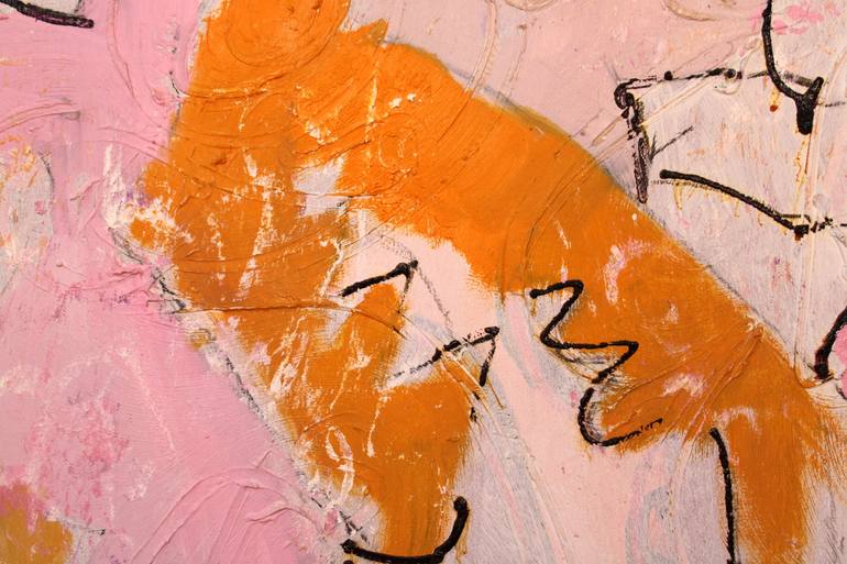 Original Abstract Fantasy Painting by Robert Pennekamp
