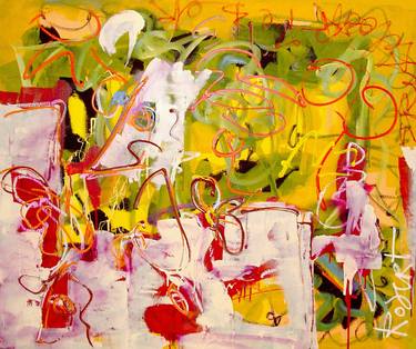 Original Abstract Expressionism Abstract Paintings by Robert Pennekamp