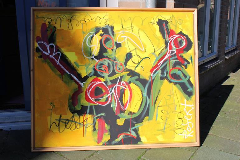 Original Abstract Painting by Robert Pennekamp