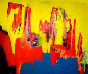 Original Abstract Expressionism Abstract Paintings by Robert Pennekamp