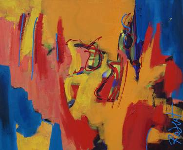 Original Abstract Expressionism Abstract Paintings by Robert Pennekamp