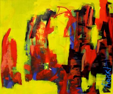 Original Abstract Expressionism Abstract Paintings by Robert Pennekamp