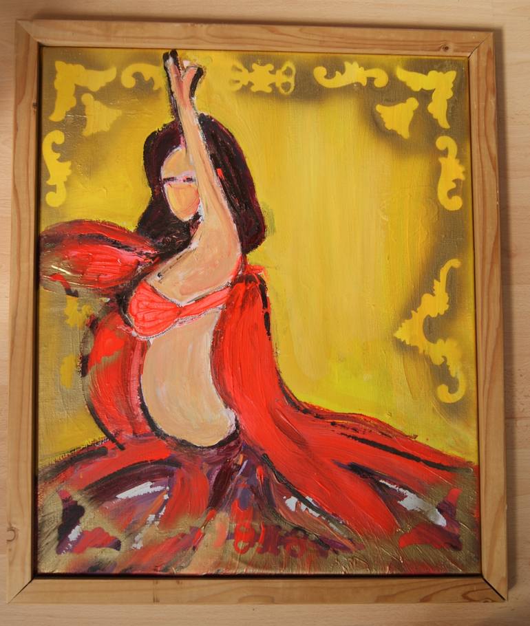 Original Abstract Expressionism Health & Beauty Painting by Robert Pennekamp