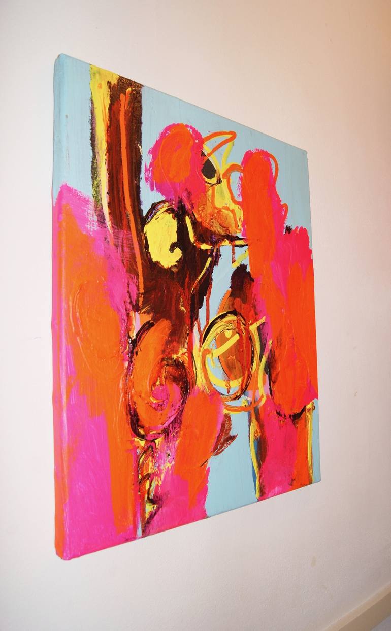 Original Abstract Painting by Robert Pennekamp