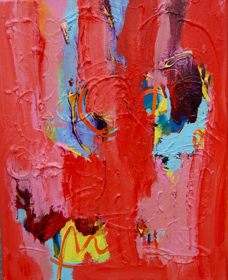 Original Abstract Expressionism Abstract Painting by Robert Pennekamp