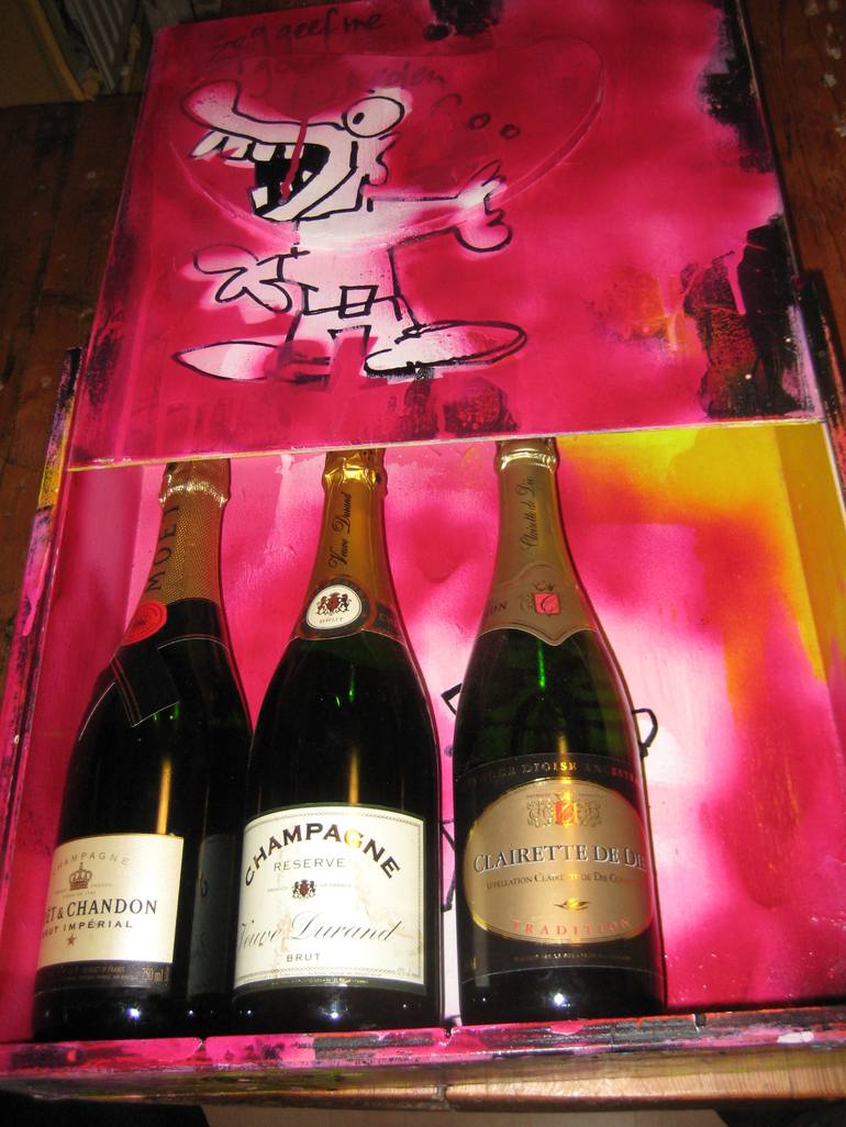 Champagne box Robert Pennekamp - Print