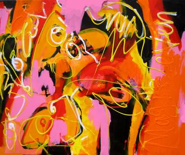 Original Street Art Abstract Paintings by Robert Pennekamp