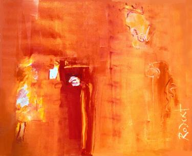 Original Abstract Religious Paintings by Robert Pennekamp