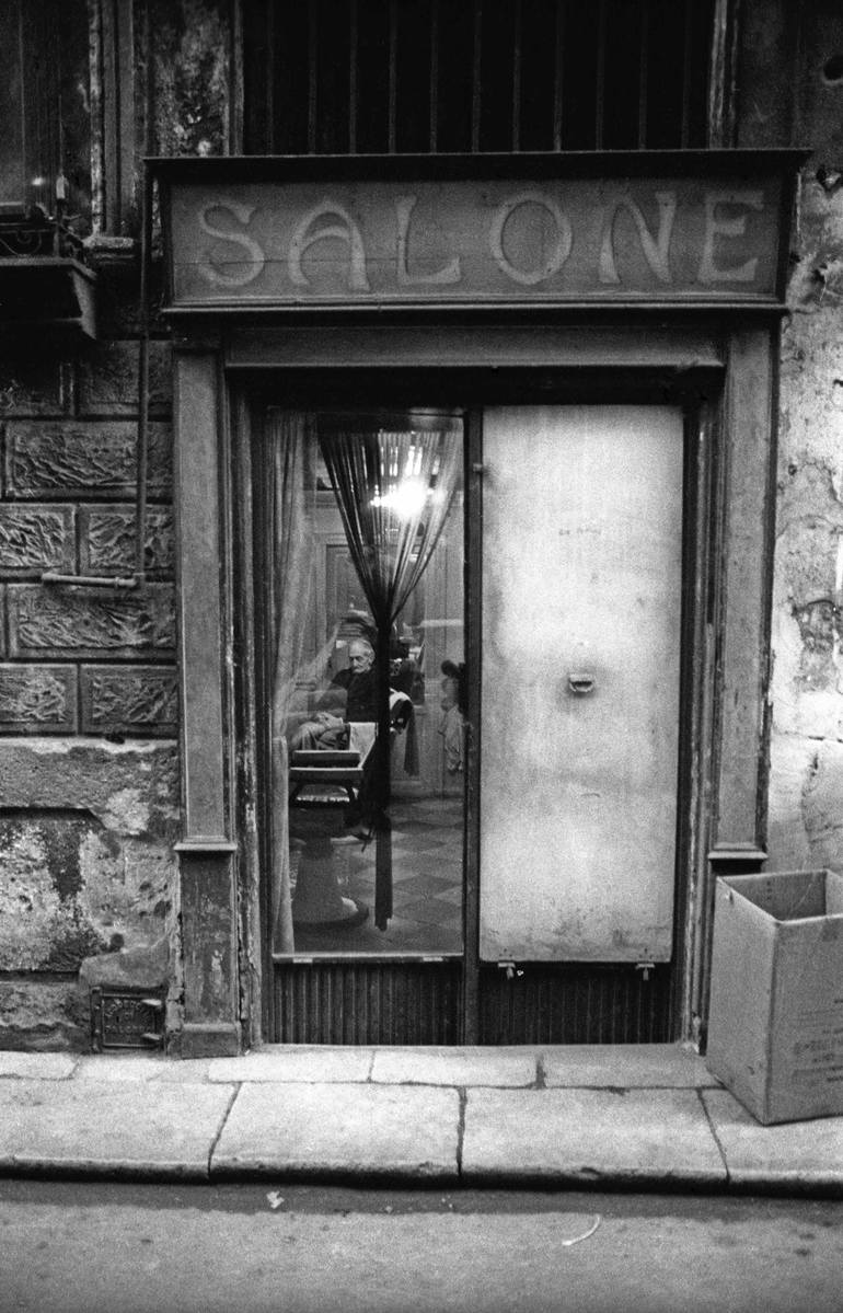 Tektonisch Schrijf op Knuppel barber shop old town Palermo Sicily Photography by Fogato Stefano | Saatchi  Art
