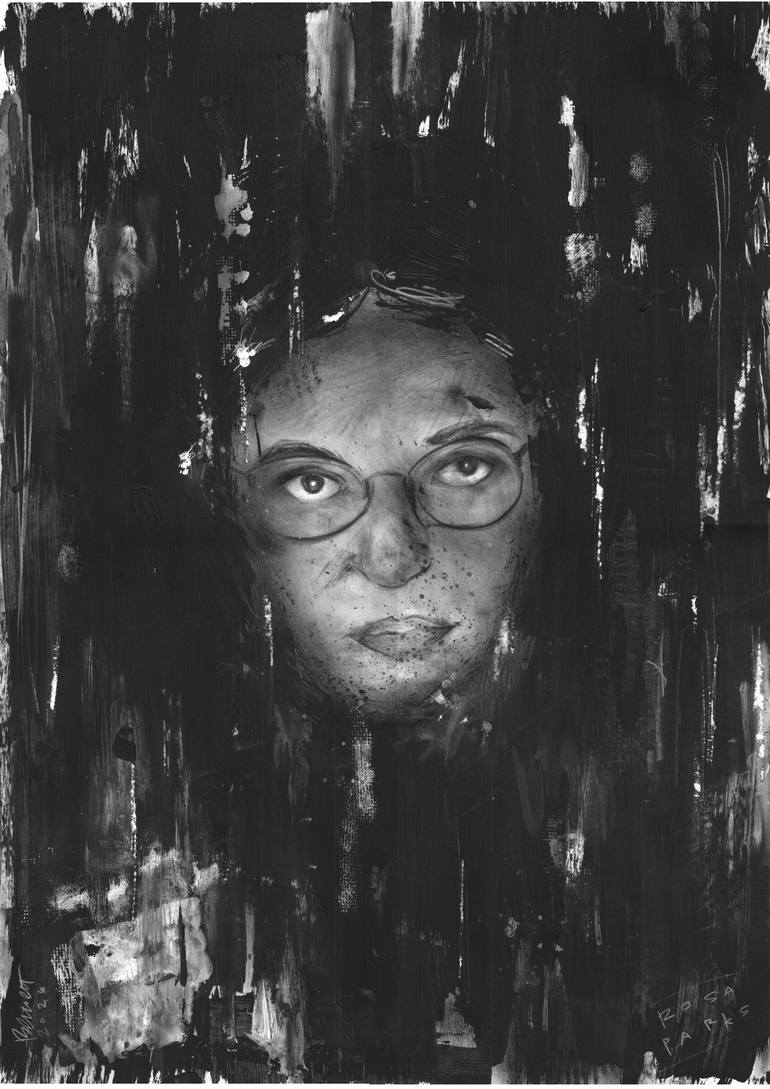 Original Portraiture Politics Mixed Media by Stevie Bennett