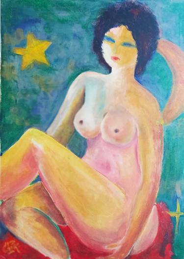 Original Conceptual Nude Paintings by Christina Svensson