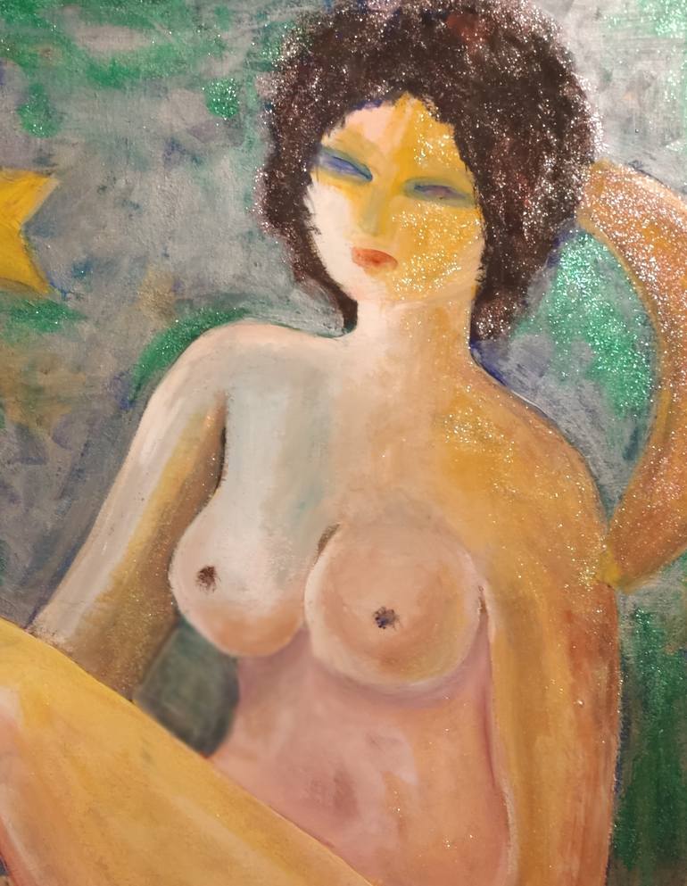 Original Nude Painting by Christina Svensson