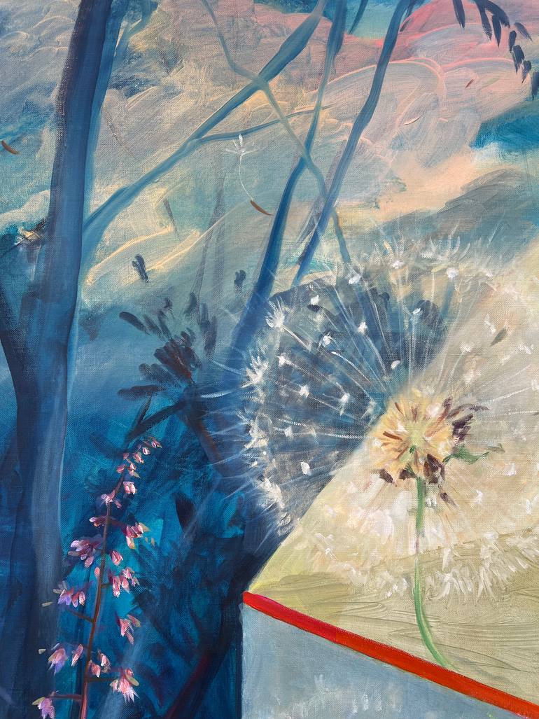 Original Contemporary Botanic Painting by Sylvia Frankena