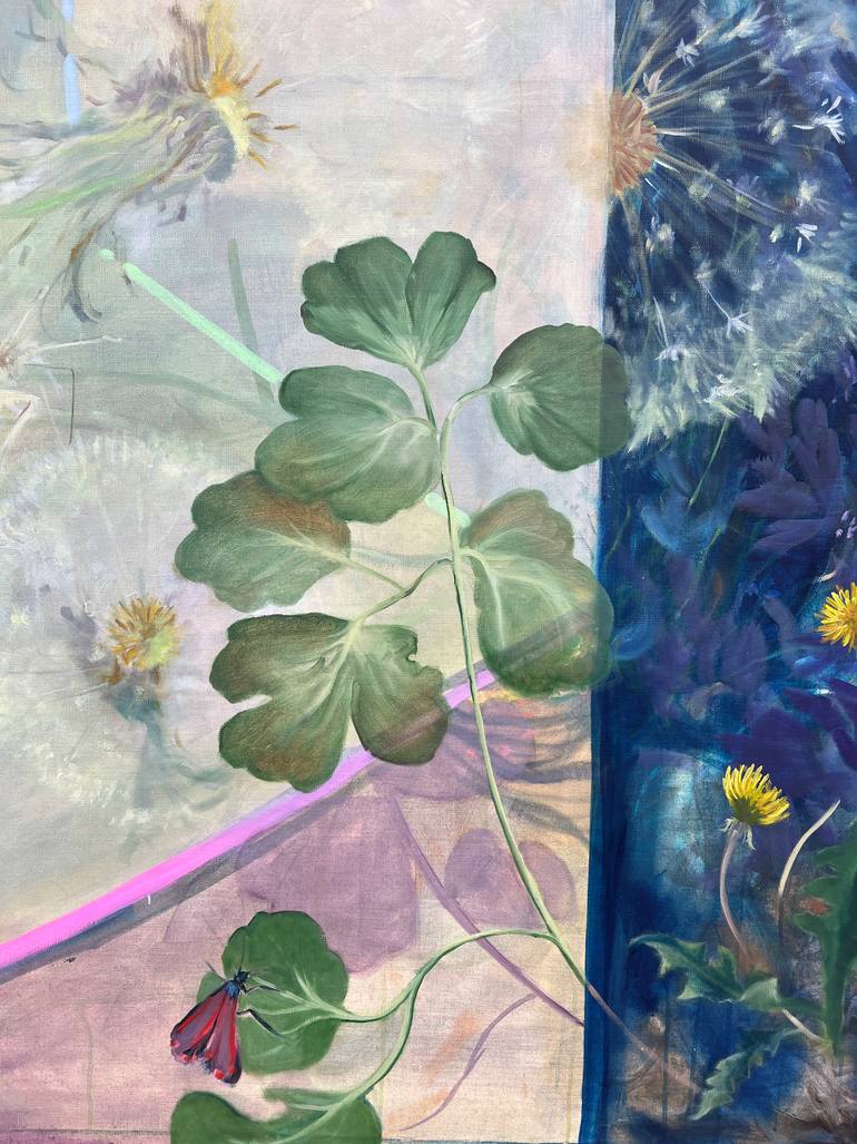 Original Contemporary Botanic Painting by Sylvia Frankena