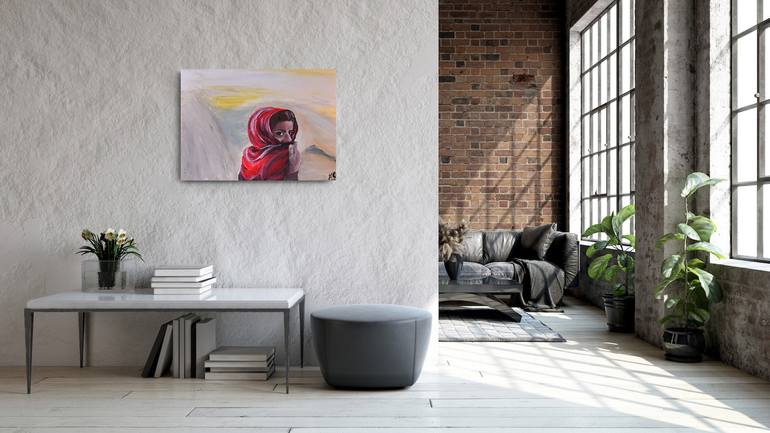 Original Figurative Women Painting by Miriam Quiering