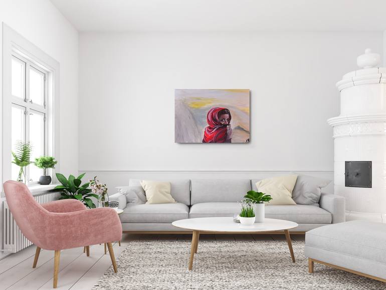 Original Figurative Women Painting by Miriam Quiering
