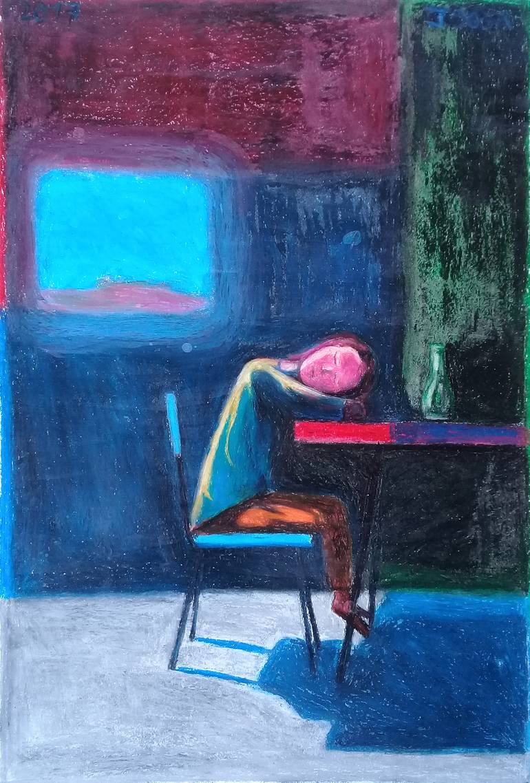 Original Figurative Family Painting by José Sosa