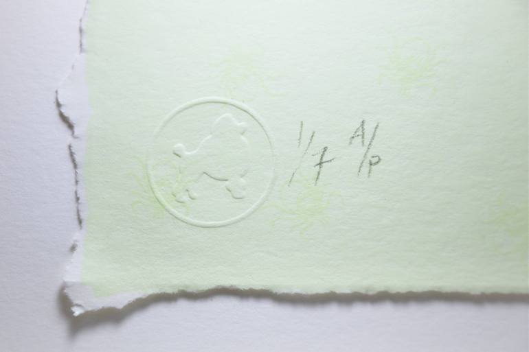 Original Conceptual Health & Beauty Printmaking by Falsenegative Art