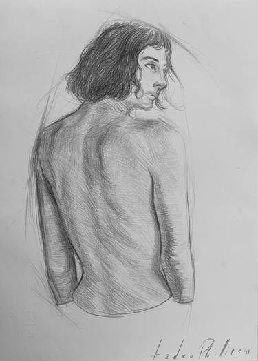 Original Figurative Body Drawings by Tadeo Phillips