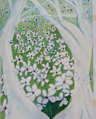 Print of Modern Garden Paintings by Adele Bailey