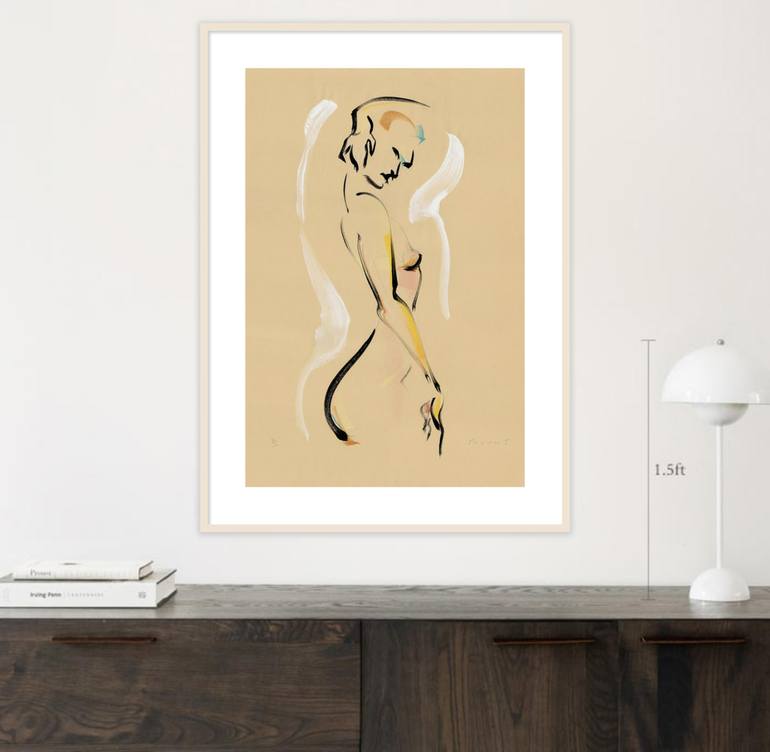 Original Figurative Nude Painting by Wayne Traudt