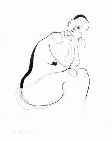 Print of Figurative Body Drawings by Wayne Traudt