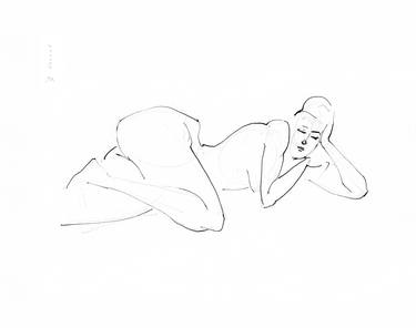 Print of Figurative Body Drawings by Wayne Traudt