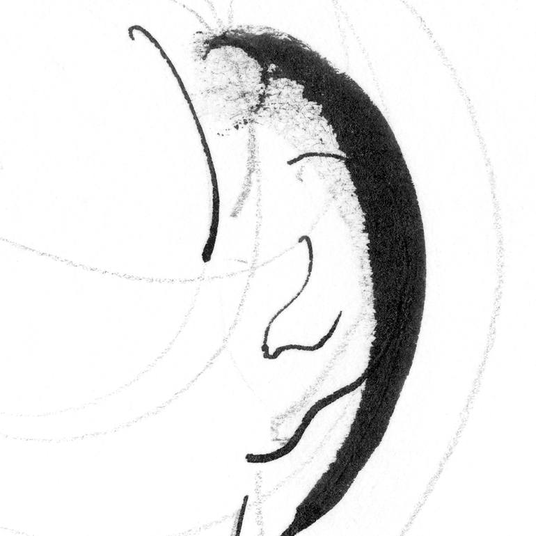 Original Figurative People Drawing by Wayne Traudt