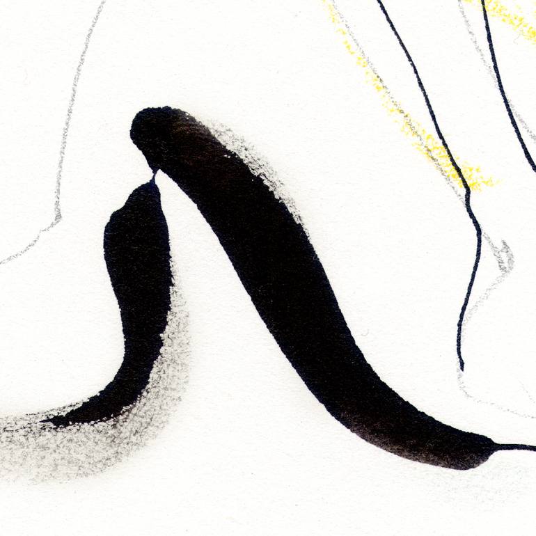 Original Figurative Nude Drawing by Wayne Traudt