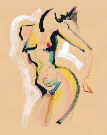 Print of Expressionism Body Paintings by Wayne Traudt