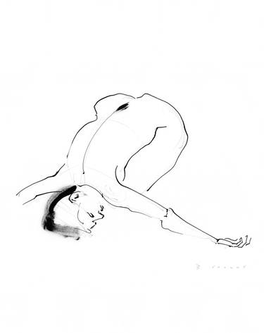 Print of Figurative Nude Drawings by Wayne Traudt