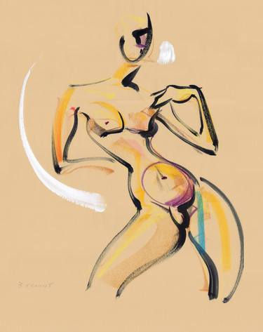 Print of Figurative Nude Paintings by Wayne Traudt