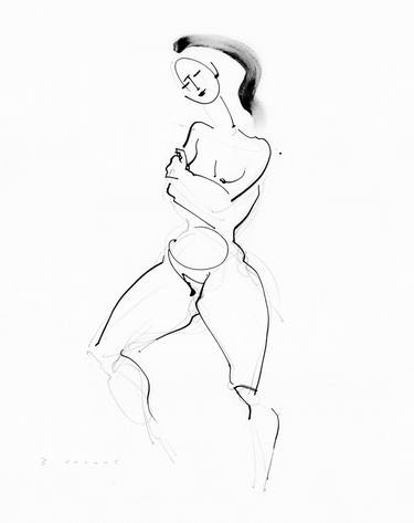 Print of Figurative Nude Drawings by Wayne Traudt