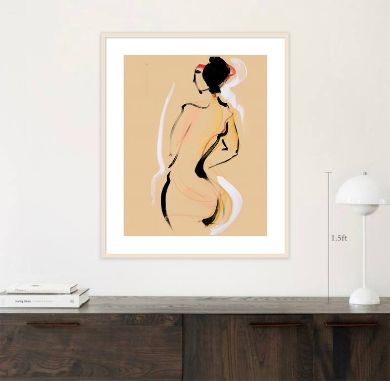 Original Contemporary Nude Painting by Wayne Traudt